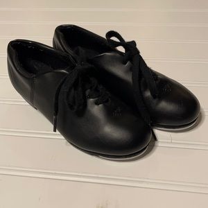 Black Capezio Oxford Tap Shoes